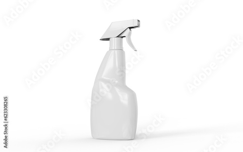 white plastic bottle