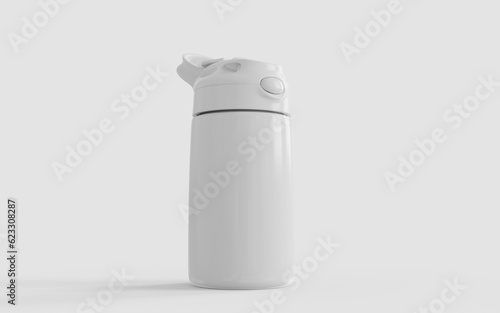 white plastic bottle