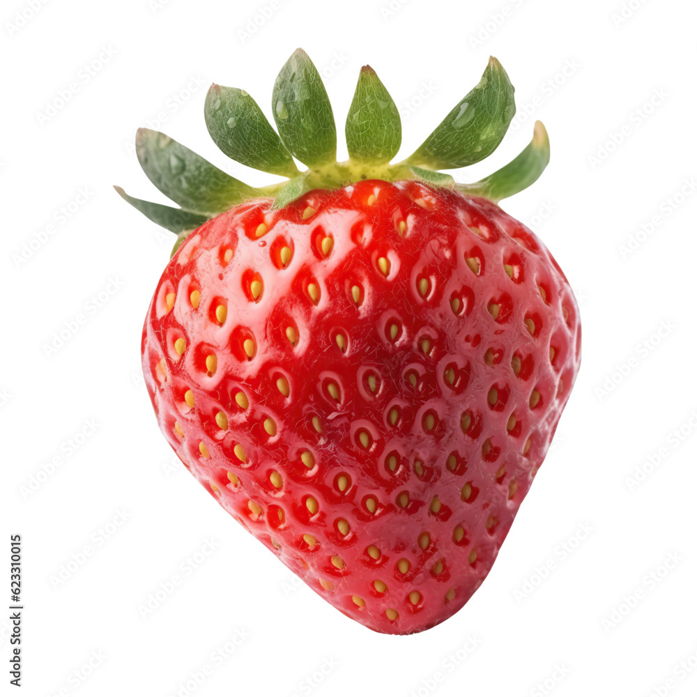 Strawberry, isolated on transparent background. Strawberry, isolated on transparent background.