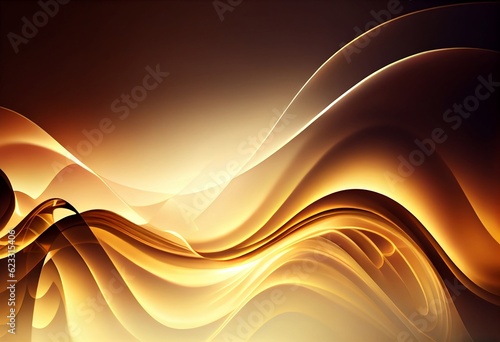 abstract waves holographic background