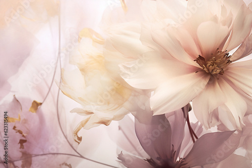 Blossoming flower background nature bloom pink © SHOTPRIME STUDIO