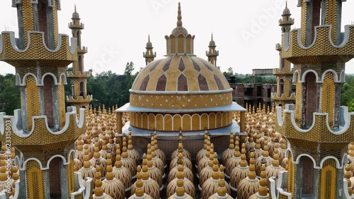 201 Dome Mosque, Gopalpur Upazila, Tangail, Bangladesh. Beautiful Mosque photo