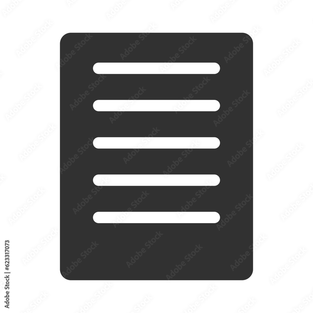 Computer file silhouette icon. Vector. Computer file silhouette icon. Vector.