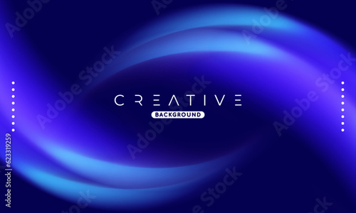 Abstract liquid gradient Background. Fluid color mix. Blue vivid Color blend. Modern Design Template For Your ads, Banner, Poster, Cover, Web, Brochure, and flyer. Vector Eps 10