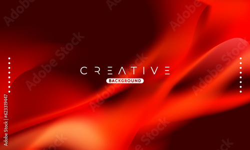 Abstract liquid gradient Background. Fluid color mix. Red vivid Color blend. Modern Design Template For Your ads, Banner, Poster, Cover, Web, Brochure, and flyer. Vector Eps 10