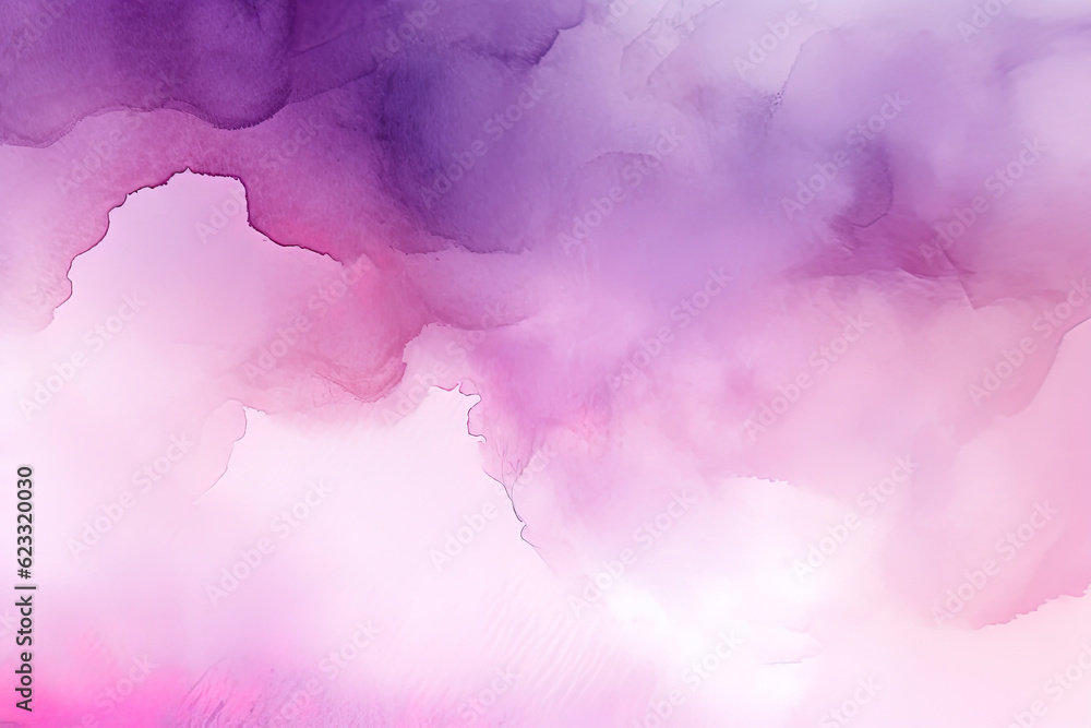 purple abstract watercolor background