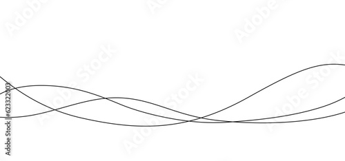 線による波の抽象的な背景 photo