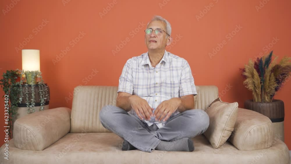 Muslim man praying. Muslim man praying.