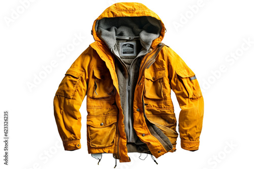 Anorak. isolated object, transparent background