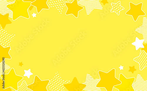 かわいいポップ背景イラスト5-3