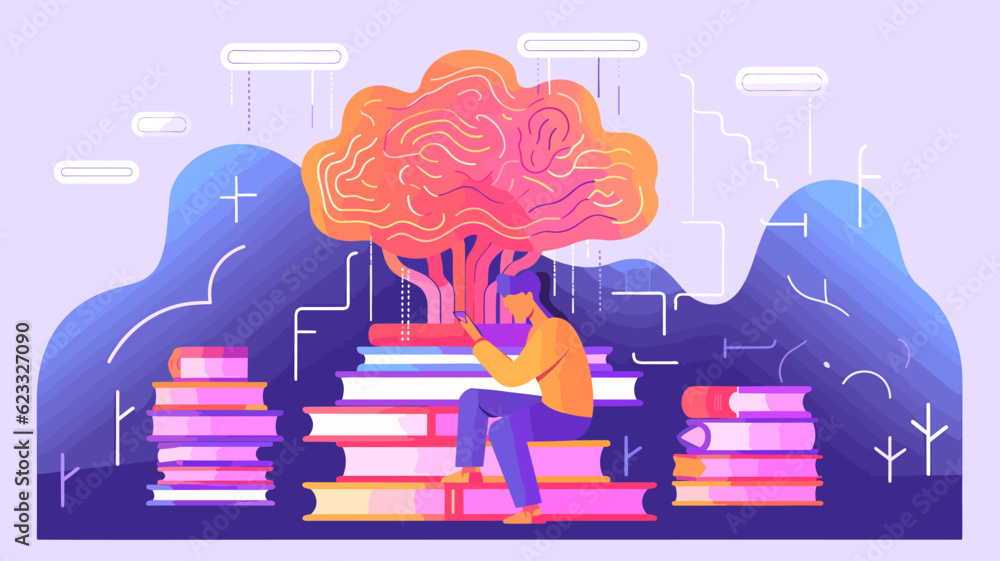 Concept vector illustration of LLM (Large Language Models). Stock ...
