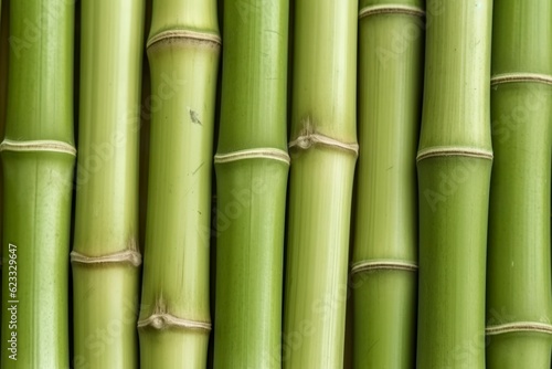 Natural Green Bamboo Texture or Pattern Background, AI Generative