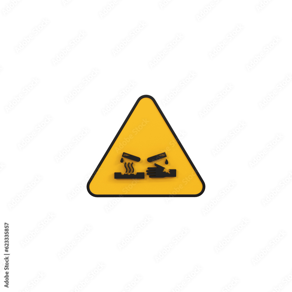 Alert or Warning signs 3d rendering of alert isolated on a transparent background
Alert or Warning signs 3d rendering of alert isolated on a transparent background