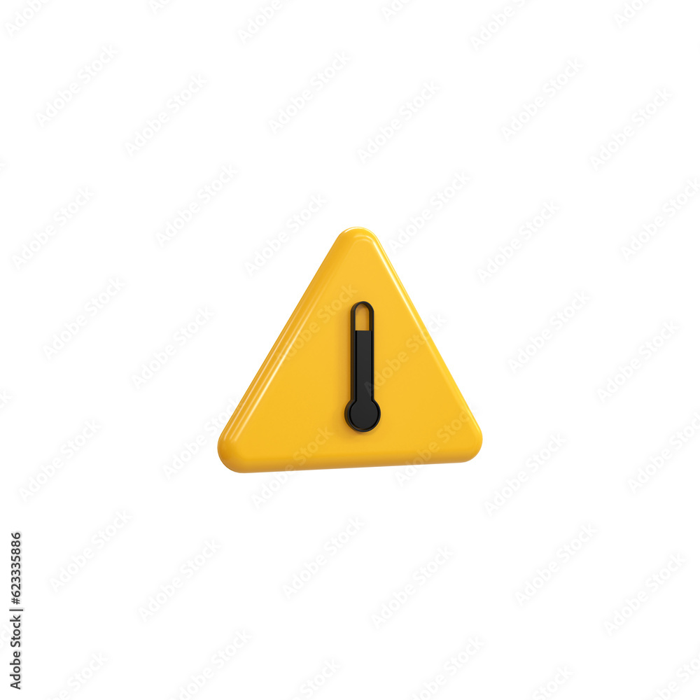 Alert or Warning signs 3d rendering of alert isolated on a transparent background
Alert or Warning signs 3d rendering of alert isolated on a transparent background