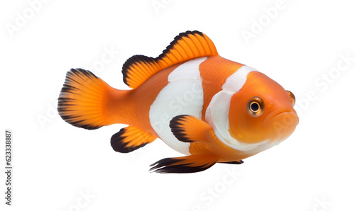 fish isolated on white HD 8K wallpaper Stock Photographic Image