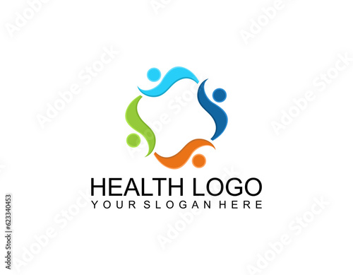 People Care Logo and Icon Template