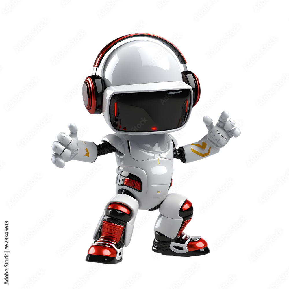 Little robot dancing, hip hop dance moves crazy dance Little robot dancing, hip hop dance moves crazy dance