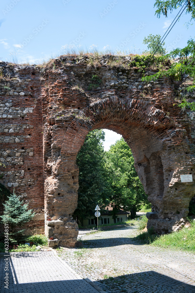 Ruins of Roman city of Diocletianopolis, Hisarya, Bulgaria