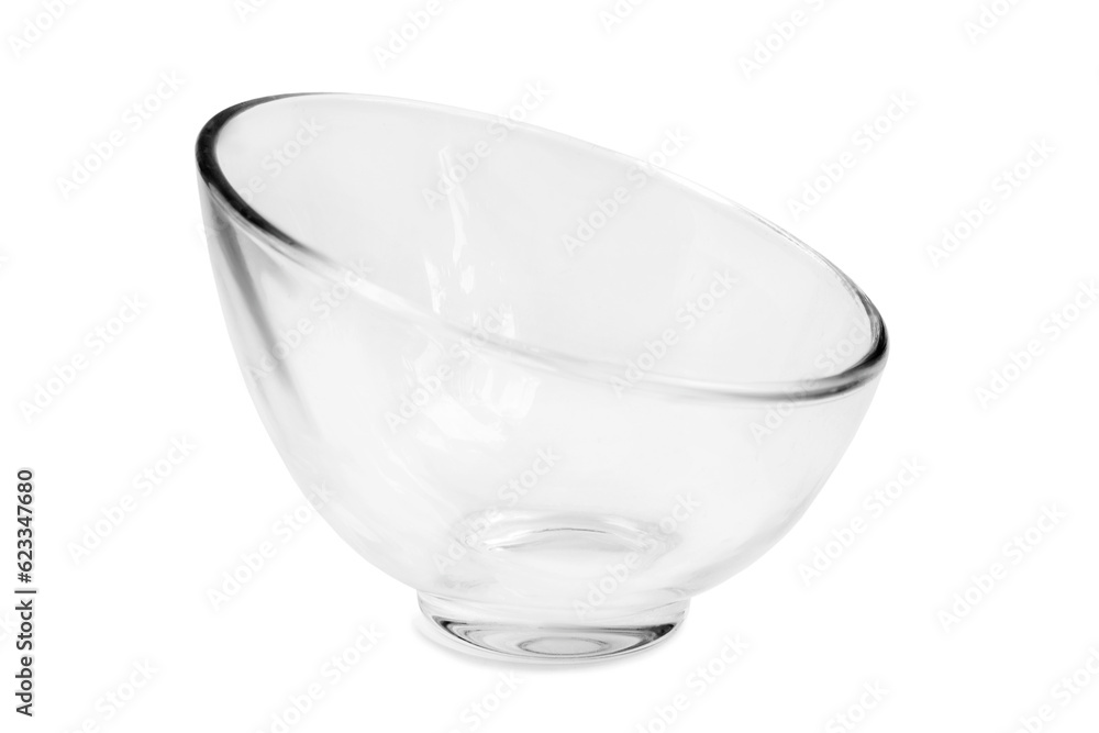Glass bowl isolated Glass bowl isolated