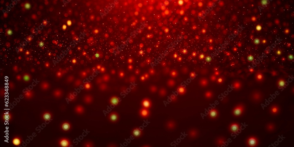 Red Christmas baubles decoration on red background. New Year party background. Minimal style. Flat lay. Red Christmas baubles decoration on red background. New Year party background. Minimal style. Flat lay.