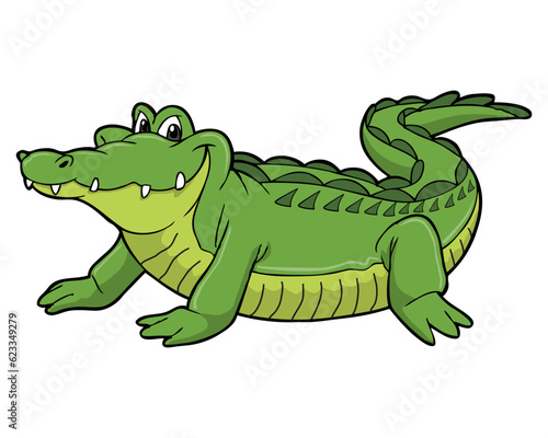 crocodile vector illustration