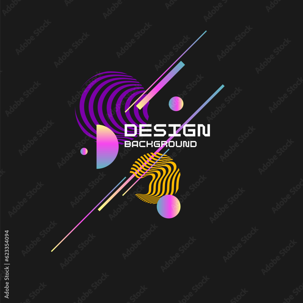 Abstract background with simple elements. An image with a composition of geometric elements and shapes. Abstract background with simple elements. An image with a composition of geometric elements and shapes.