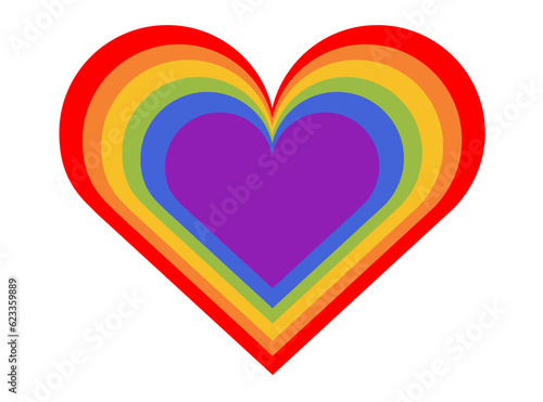 Wallpaper Mural rainbow shape Torontodigital.ca