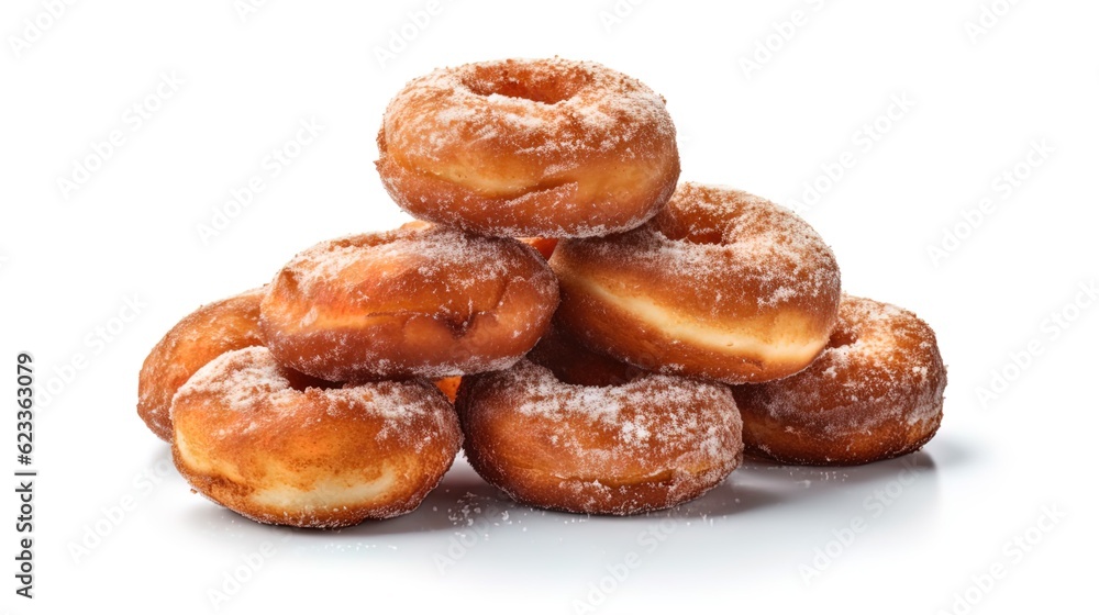 doughnuts isolated on white background