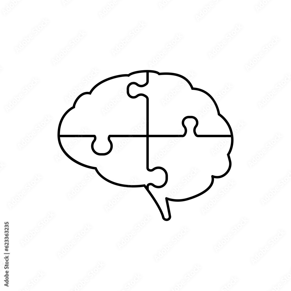 Brain icon vector. Think illustration sign. Creative thinking symbol. Thoughts logo. Brain icon vector. Think illustration sign. Creative thinking symbol. Thoughts logo.