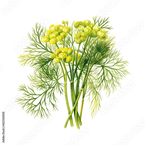 bouquet of yellow flowers on isolated white background
