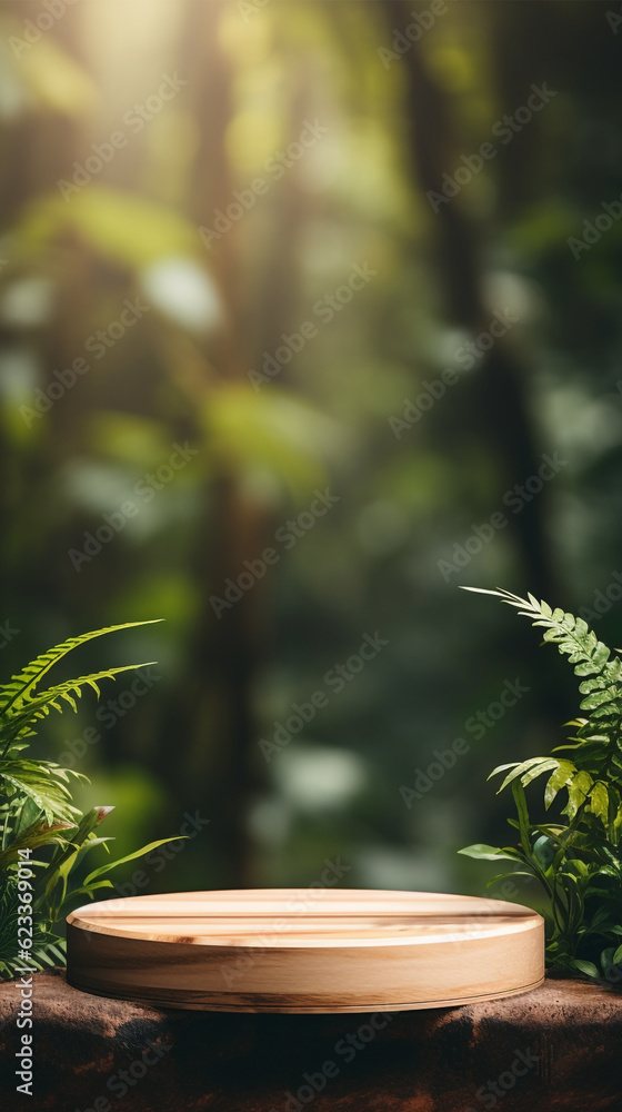 photo product display background. generative AI photo product display background. generative AI