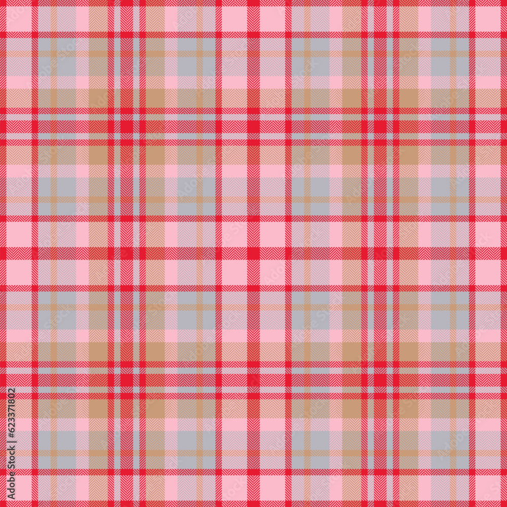 Plaid seamless pattern. Check fabric texture. Vector textile print. Plaid seamless pattern. Check fabric texture. Vector textile print.