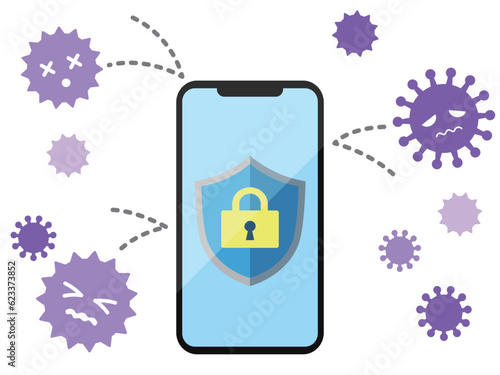 ウイルスから守るスマホのセキュリティ