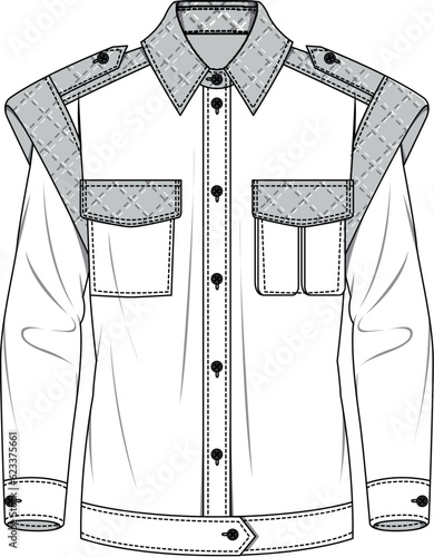 drawings,illustration,vector,design,clothes,clothing,shirt tecnicals,shirts,blouse,seam ,slacker flannel,trompe,smart,boyish,tops,tecnicals blouse