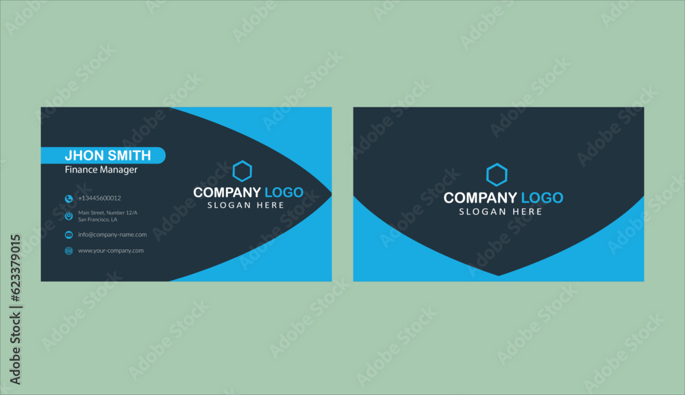 Modern Stylish Business Card