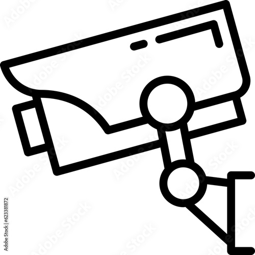 cctv line icon