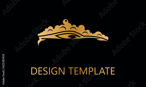 car washing vector logo template