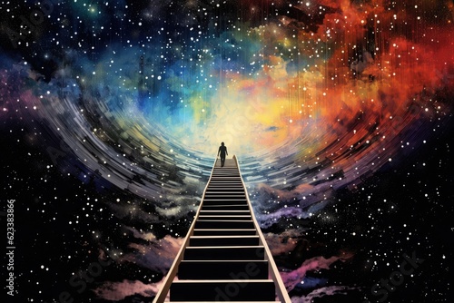 Stairway to heaven. A contemporary interpretation. 