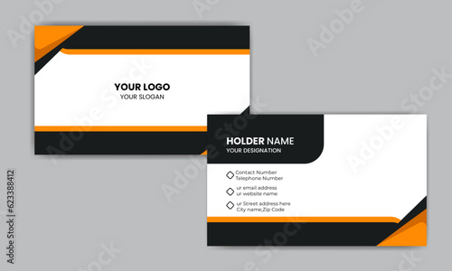 Corporate Business card design for personal identity
 Modern and Simple Business card design 