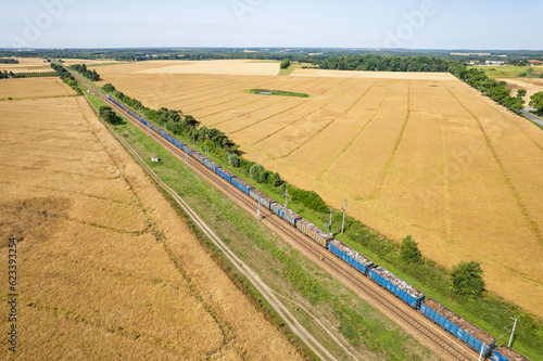  Cargo train. photo