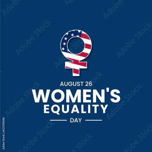 Women's Equality Day, background template Holiday concept