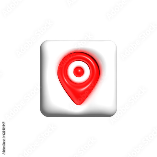 3D Realistic Location map pin gps pointer markers 3d rendering Free Download 3D Realistic Location map pin gps pointer markers 3d rendering - GFXLoad