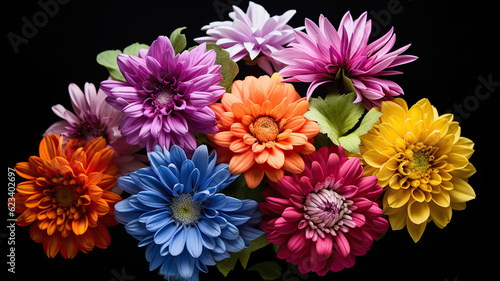 Wallpaper Mural Colorful Flower Collection in Stunning Formation Torontodigital.ca