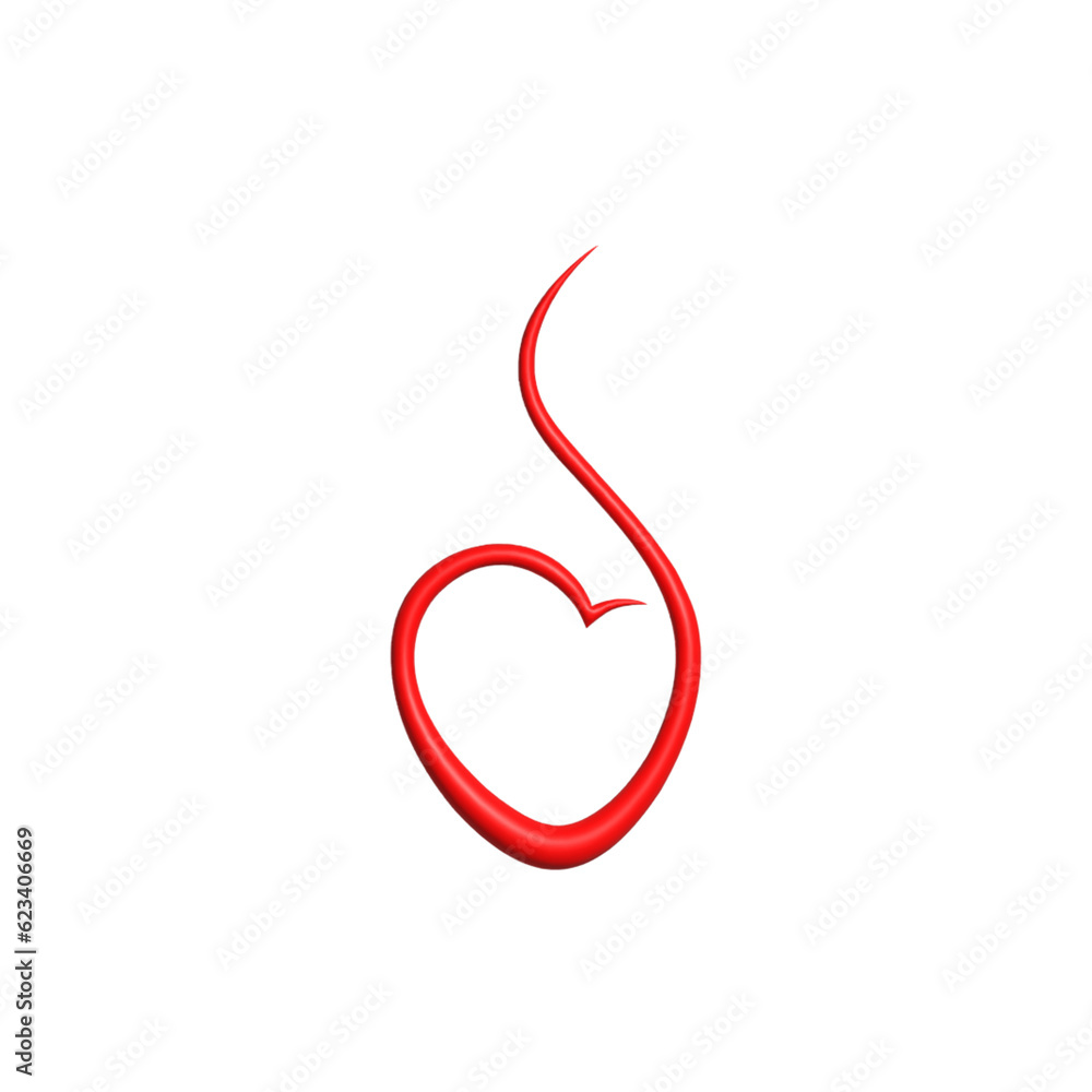 3d rendering Social Media Heart icon online social communication applications concept
3d rendering Social Media Heart icon online social communication applications concept
