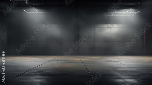 Misty Dark Concrete Flooring