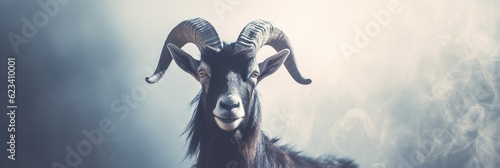 Gothic goat. Generative AI