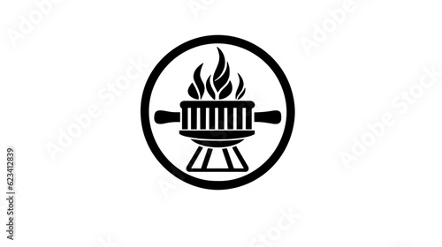 Sizzling Barbecue Delights Unleash Your Inner Grill Master with our Smokin' Logo