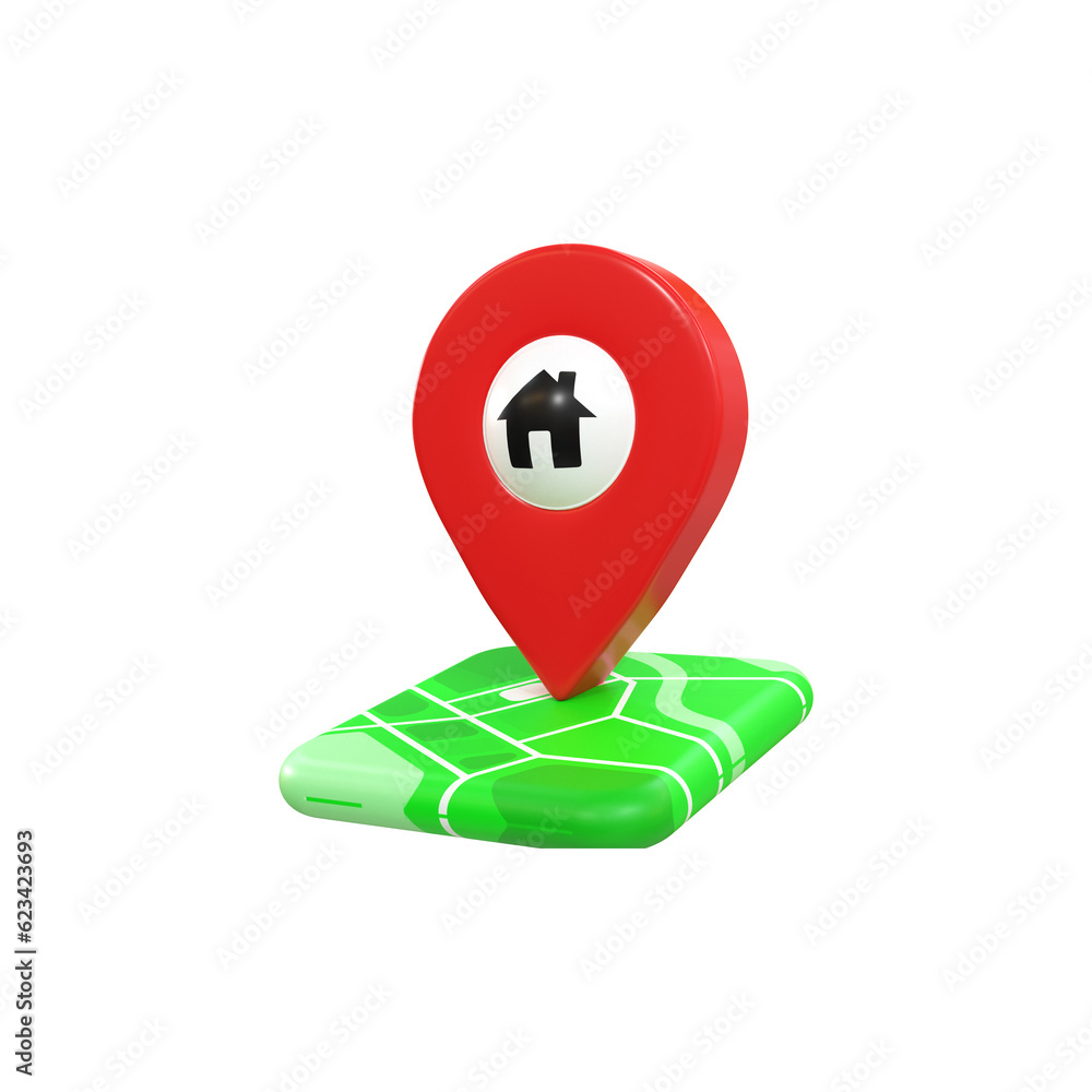 3D Realistic Location map pin gps pointer markers 3d rendering
3D Realistic Location map pin gps pointer markers 3d rendering
