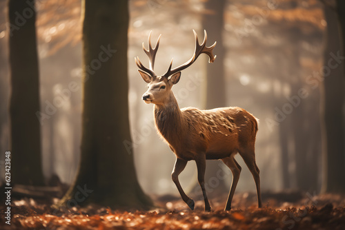 deer in the woods © AGSTRONAUT