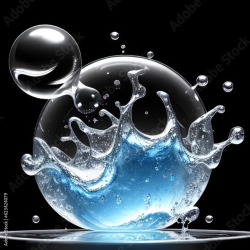 bubbles in water